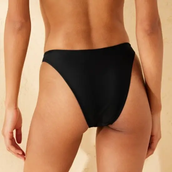 Women's Mid-Rise Super Cheeky Coverage Ultra High Leg Bikini Bottom - Wild Fable&trade; image {1}