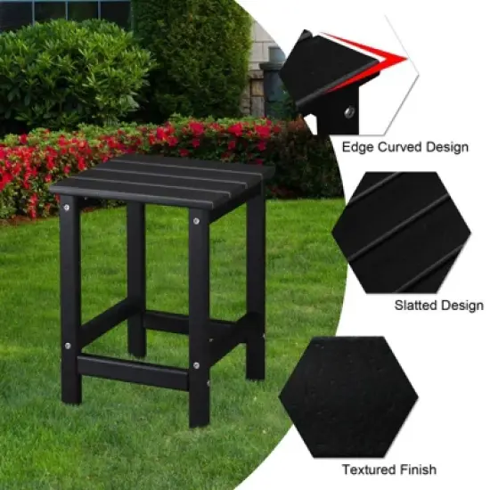 Karl Home |Square Outdoor Side Table image {4}