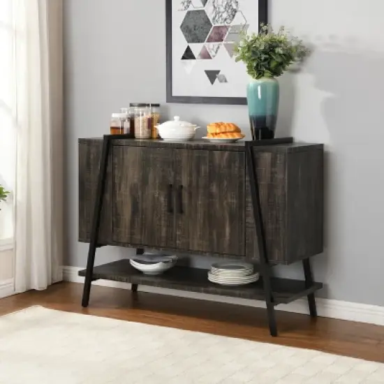 Home Source 46" Wide Mid Century Server image {6}
