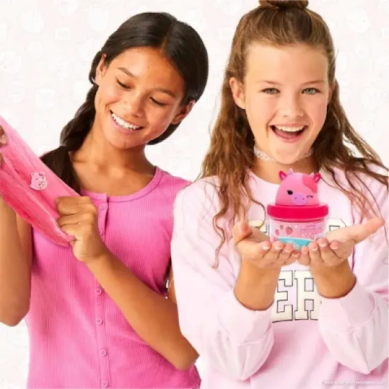 Squishmallows Slime Jar Top Calynda Strawberry Scented Slimes and Putties image {3}