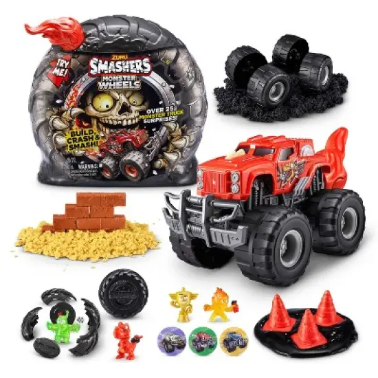 Smashers Monster Wheels Surprise Capsule Mini Figure Set image {2}