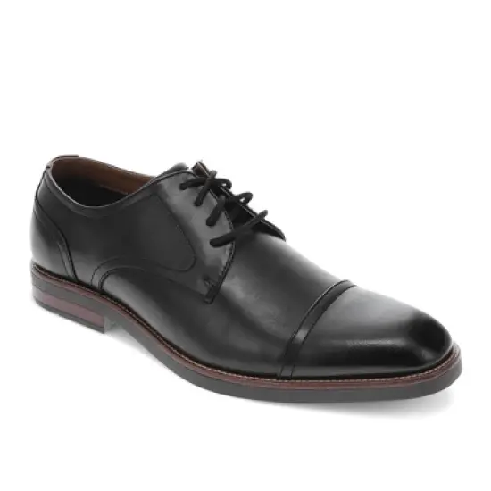 Dockers Mens Baytown Dress Captoe Oxford Lace Up Shoes image {8}