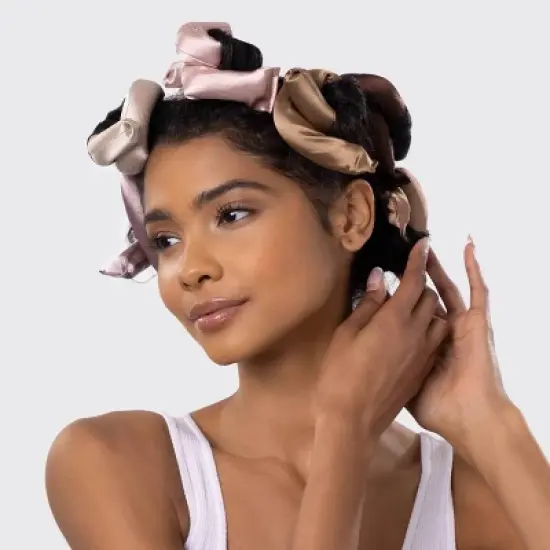 Kitsch Flexi Rods Hair Rollers - Rosewood - 6pk image {2}