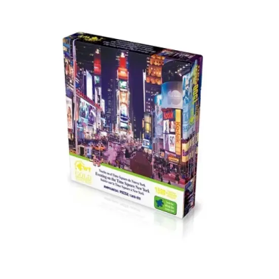 Wuundentoy Gold Edition: Evening on the Time Square Jigsaw Puzzle - 1500pc image {2}