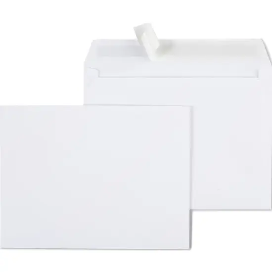HITOUCH BUSINESS SERVICES EasyClose Catalog Envelopes 12"L x 9"H White 100/Box SPL570227 image {4}