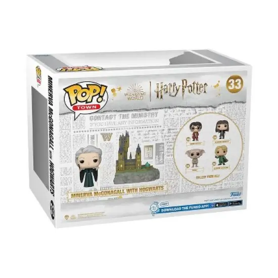 Funko POP! Town Harry Potter: Chamber of Secrets - Minerva McGonagall with Hogwarts image {2}
