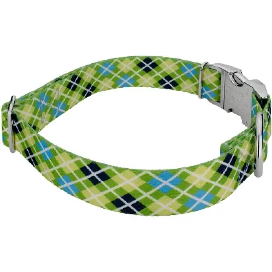 Country Brook Petz Premium Margarita Argyle Dog Collar image {4}