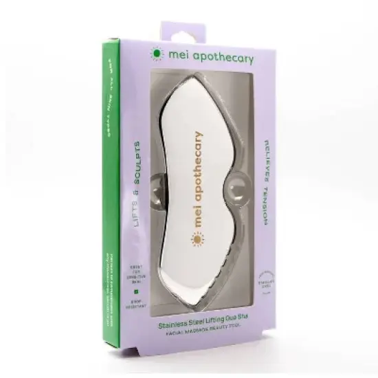 Mei Apothecary Stainless Steel Lifting Gua Sha Tool image {2}