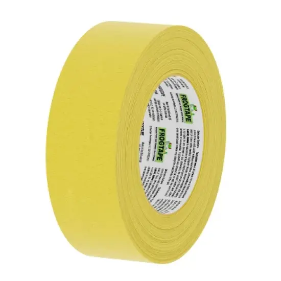 FrogTape 1.41"x 60yd 4pk Delicate Surface Painting Tape Yellow image {9}