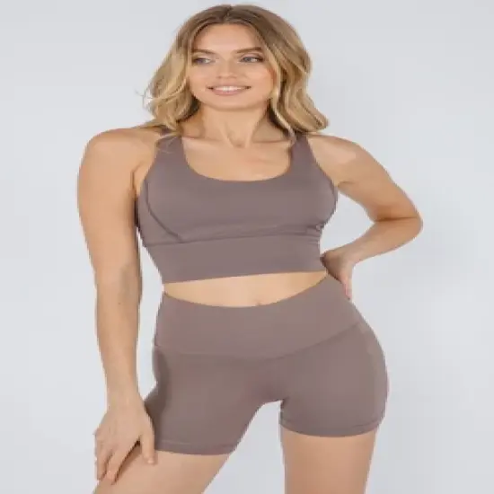 90 Degree By Reflex Womens Lux Racerback Longline Warrior Bra image {9}