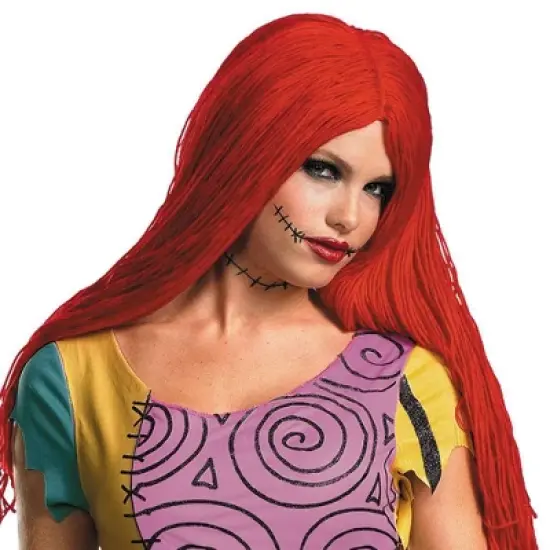 Adult Disney the Nightmare Before Christmas Sally Deluxe Halloween Costume Dress image {4}