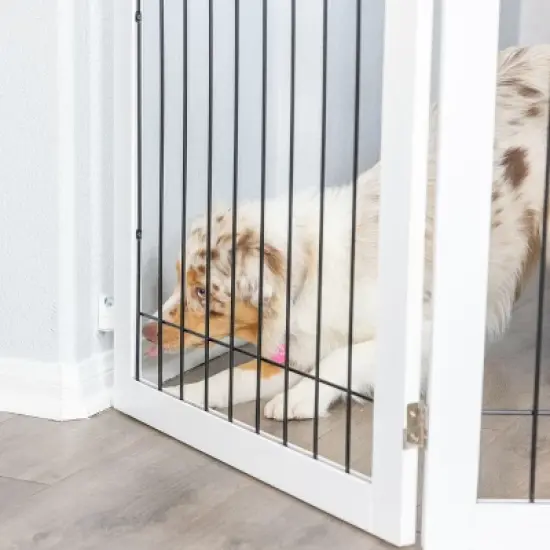 Primetime Petz Connect-a-Gate-Universal Wall Mount Kit for Wooden Pet Gates Secure Boundaries and Peace of Mind,Freedom for Your Furry Friends image {4}