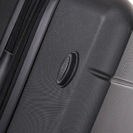 InUSA Elysian Lightweight Hardside Large Checked Spinner Suitcase image {11}