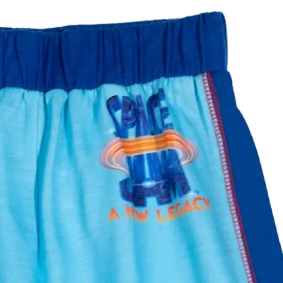 SPACE JAM Looney Tunes Pajama Shirt and Pants Sleep Set Little Kid to Big Kid image {6}