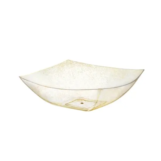 Posh Setting Square Gold Glitter Serving Bowl - 16 oz. - 4 Pack image {6}