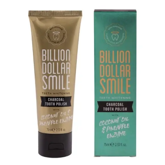 Billion Dollar Smile Charcoal Tooth Polish - 2.53 fl oz image {15}