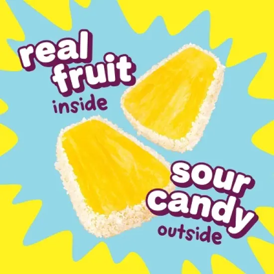 Fruit Riot Frozen Sour Candy Pineapple - 8oz image {3}