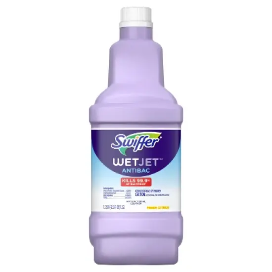 Swiffer WetJet Solution Antibacterial Cleaner - 42.2 fl oz image {5}