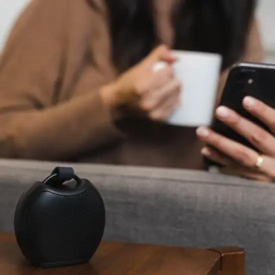 Yogasleep Rohm+ Travel White Noise Machine with Wireless Speaker, Black image {4}