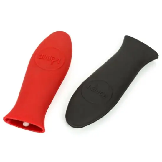 Silicone Hot Handle Holders - Red & Black (Pack of 2) image {3}