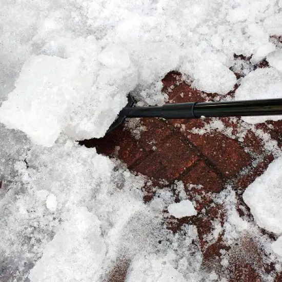 CASL Brands Outdoor Steel Shock-Absorbing Ice Chopper and Scraper with Extra Thick Blade and Foam Grip - 47" image {5}