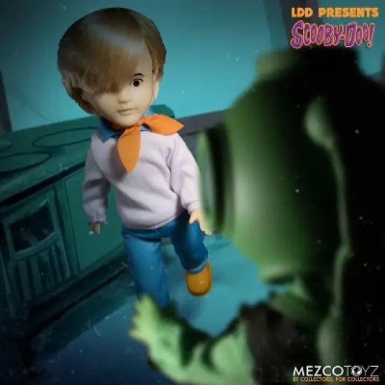 Mezco Toyz Scooby-Doo & Mystery Inc 10 Inch Living Dead Doll | Fred image {1}