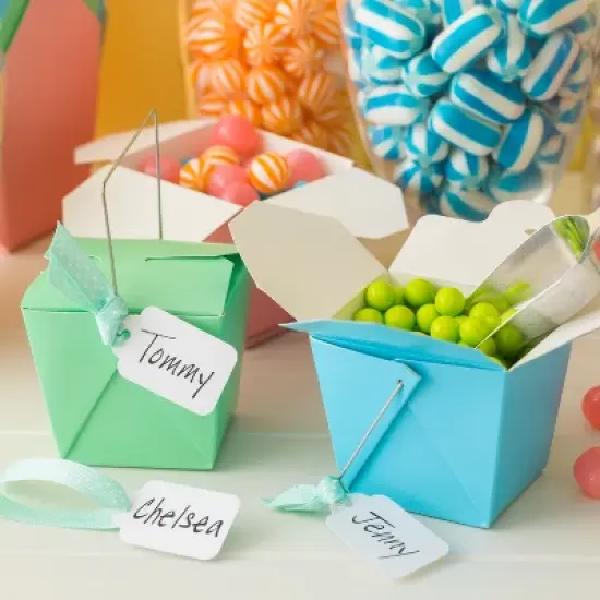 Avery Marking Tags with String Attached, 2-3/4" x 1-11/16", White, 3 Pack, 300 Tags Total (5644) image {4}