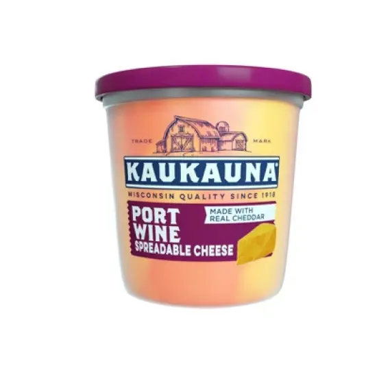 Kaukauna Port Wine Spreadable Cheese - 6.5oz image {3}