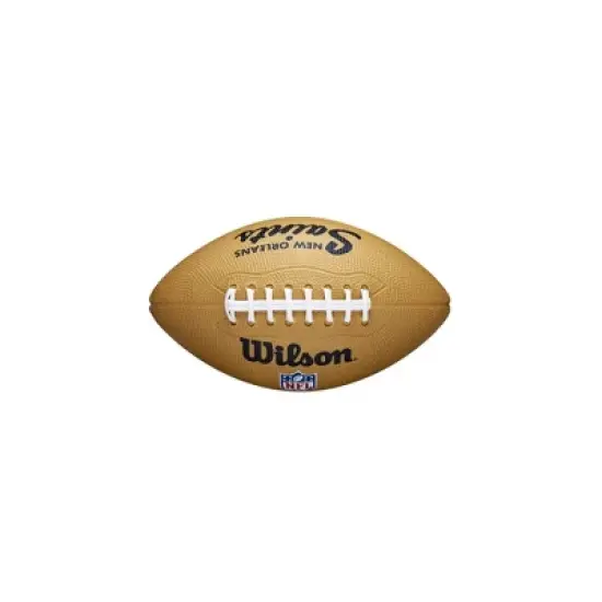 NFL Wilson Retro Jr Football - New Orleans Saints image {2}