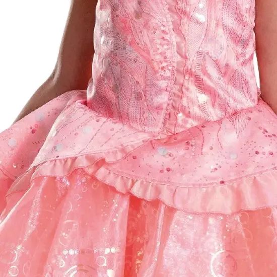 Wicked Girls' Glinda Halloween Prestige Costume Dress - Pink - 4-6 image {3}