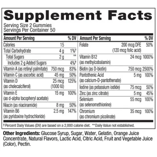 OLLY Teen Girl Multivitamin Gummies image {6}