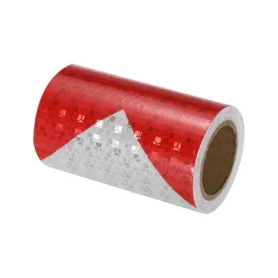 Unique Bargains Waterproof Self-Adhesive Warning Safety Reflective Tape image {5}