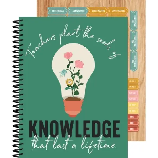 Carson Dellosa Education Grow Together Teacher Planner (128 pages, 116 stickers) image {5}
