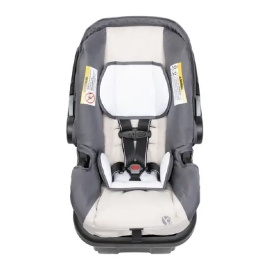 Baby Trend EZ-Lift 35 Plus Ergonomic Lightweight Rear-Facing Infant Car Seat with Multi-Position Base and Cozy Cover, Magnolia Gray image {3}