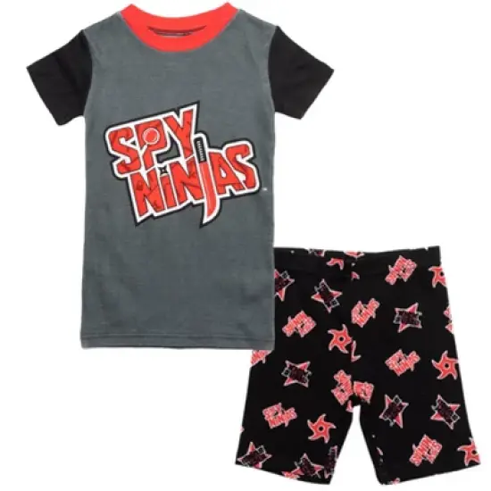 Spy Ninjas Pajama Shirt & Shorts Little Kid to Big Kid image {9}