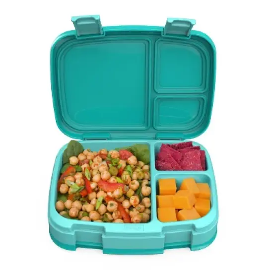 Bentgo Fresh Leakproof Versatile 4 Compartment Bento-Style Lunch Box with Removable Divider image {9}