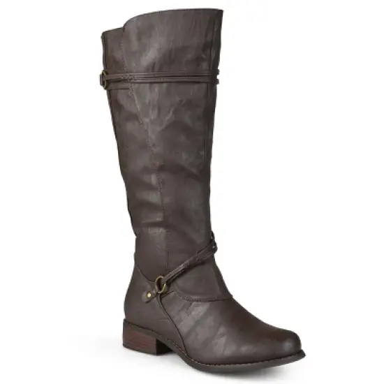 Journee Collection Wide Calf Women's Harley Boot image {10}