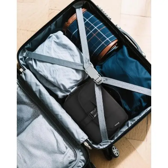 Narwey Toiletry Bag for Men, Hanging Toiletries Bag for Women Water Resistant Dopp image {4}