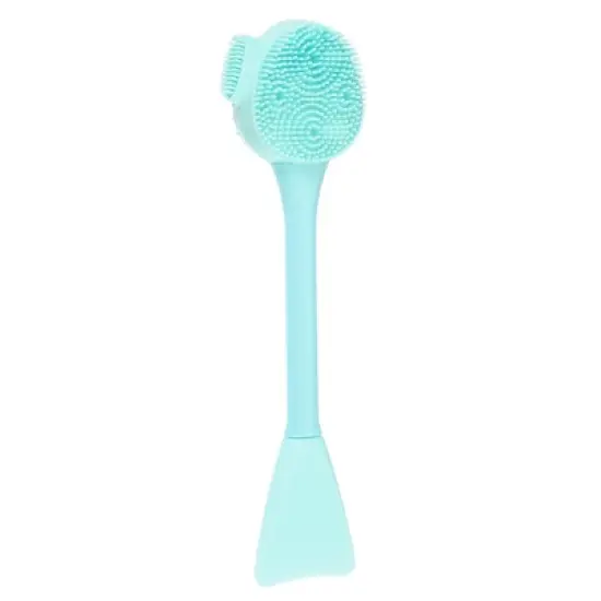Unique Bargains Silicone Multifunction Handheld Facial Cleansing Brush 6.1"x1.57" 1 Pc image {8}