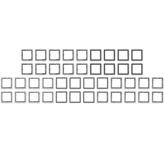 Teacher Created Resources&reg; Black and White Floral Be Kind Bulletin Board Set, 60 Pieces image {2}
