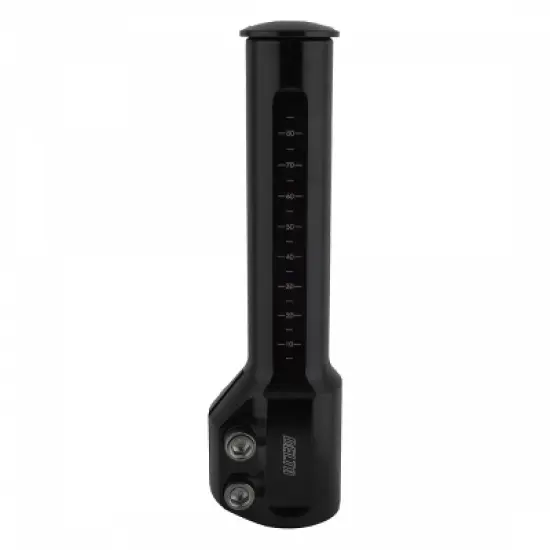 Delta Alloy 1-1/8in Stem Riser Pro 4in Rise Blk mm image {1}
