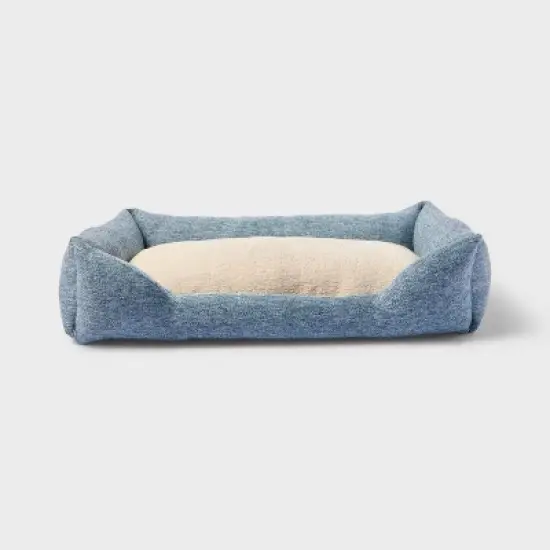 Cuddler Dog Bed - Blue - Boots & Barkley&trade; image {3}