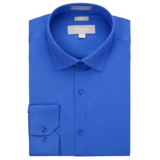 Men's Slim Fit Spandex Dress Shirt From Marquis image {3}