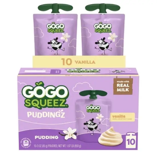 GoGo SqueeZ Gluten Free Pudding image {8}