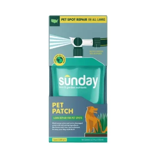 Sunday 42.3oz Pet Patch Fertilizer for Pet Spots - Florida Only image {1}