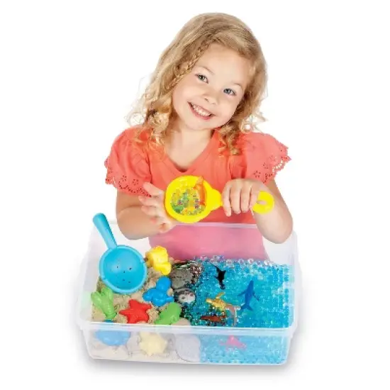 Ocean and Sand Sensory Bin - Creativity for Kids image {1}