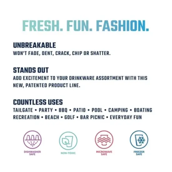 NCAA Iowa State Cyclones Silicone Pint Glass - 16oz: Multicolor Drinkware, 1 Piece image {1}