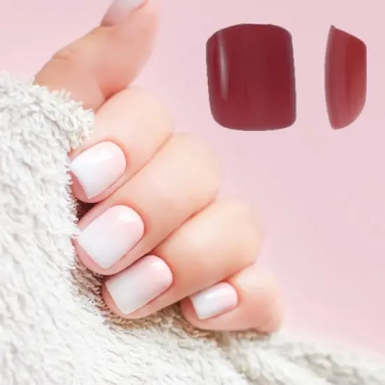 Unique Bargains Women's Elegant Fake Nails Multicolored 240-pieces Per Set image {3}