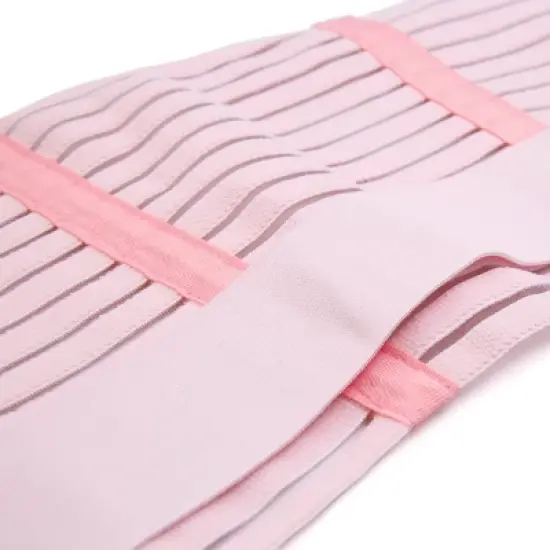 Unique Bargains Maternity Antepartum Belt Pregnant Women Abdominal Support Waist Belly Band Pink image {5}