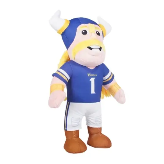 NFL Minnesota Vikings Stuffed Mascot: Polyester Plush Toy, 13.5" Height image {1}